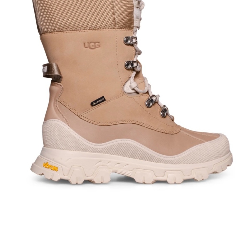 UGG ADIRONDACK MERIDIAN SAND LEATHER WATERPROOF WOMEN'S BOOTS SIZE US 5.5 NEW